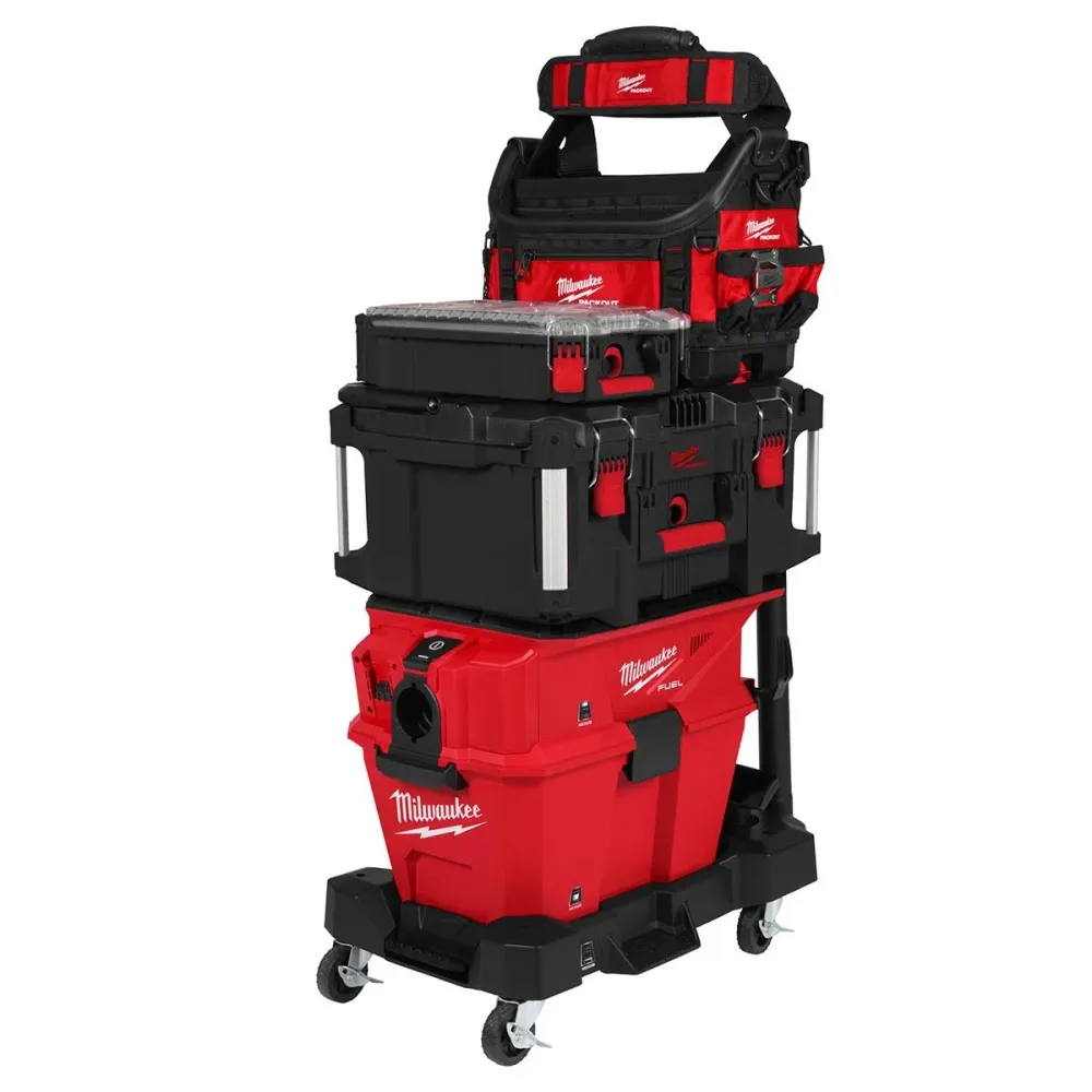 Milwaukee M18FVC23L-0 18V Brushless Wet & Dry Vacuum Cleaner 1 x 5.5Ah Battery & Charger pour motards voyageurs