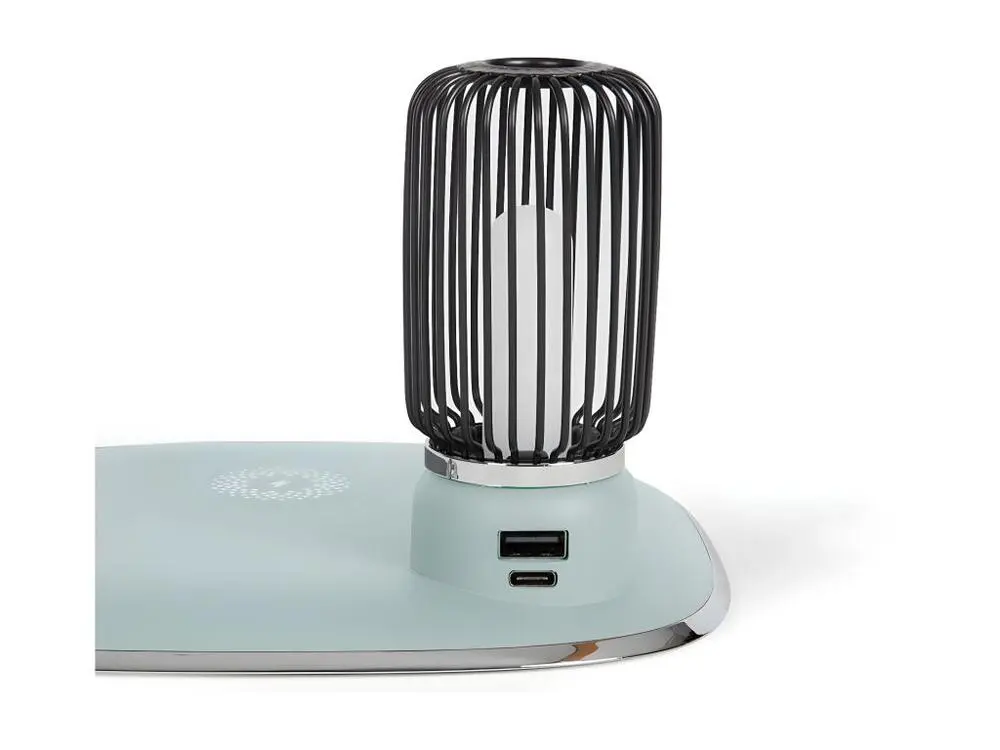 Protège-mains Lampe de chevet avec chargeur à induction MODERNA