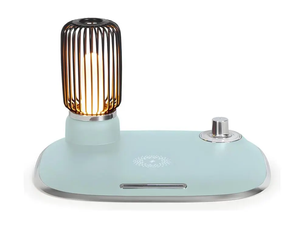 Protège-mains Lampe de chevet avec chargeur à induction MODERNA