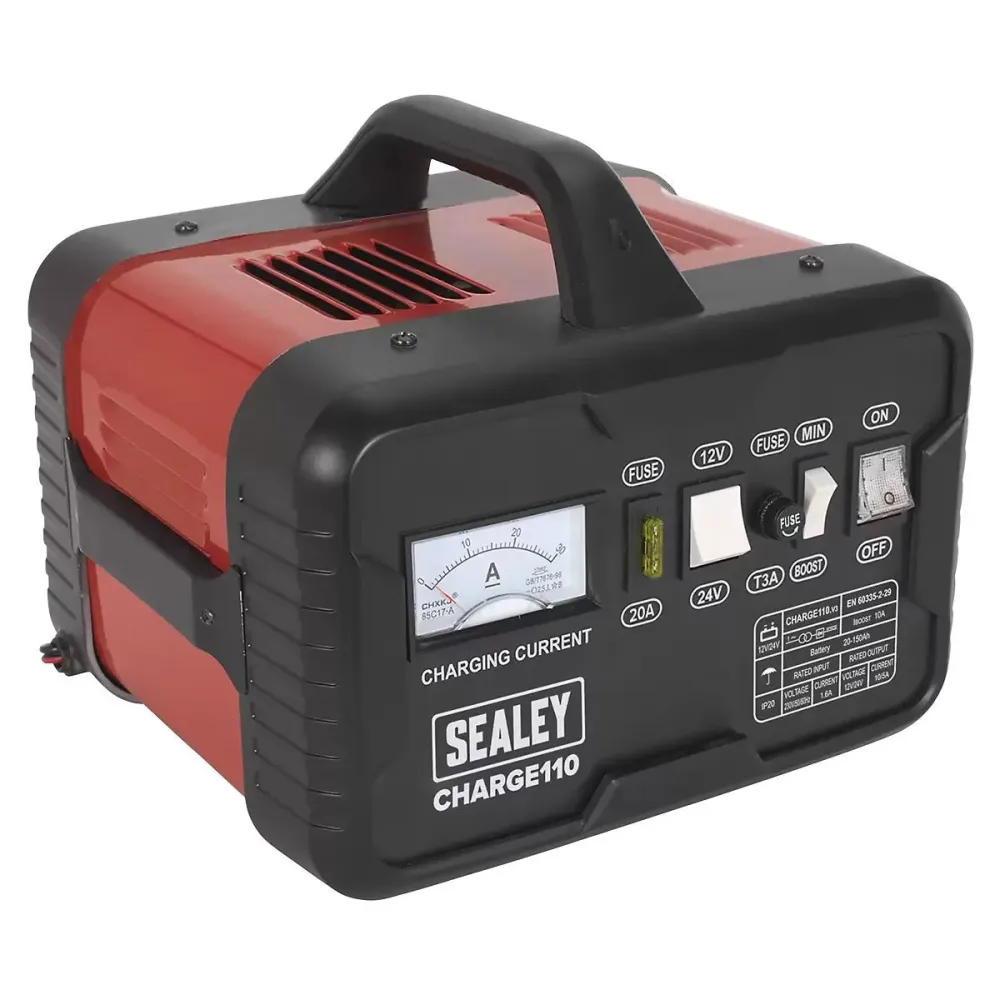 Rétroviseur sport Sealey CHARGE110 Battery Charger 14Amp 230V