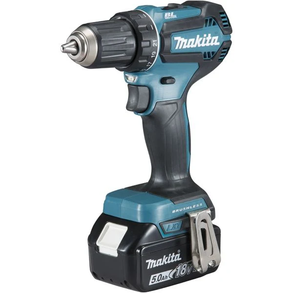 Sangle de fixation Perceuse visseuse 18V Li-Ion 5Ah ø13 - 2 batteries + chargeur DDF485RTJ Makita