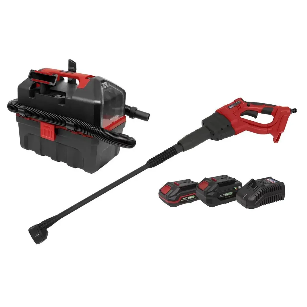 Sealey CP20VCOMBO11 2x20V Autonome Car Cleaning Combo Kit -2 Batteries