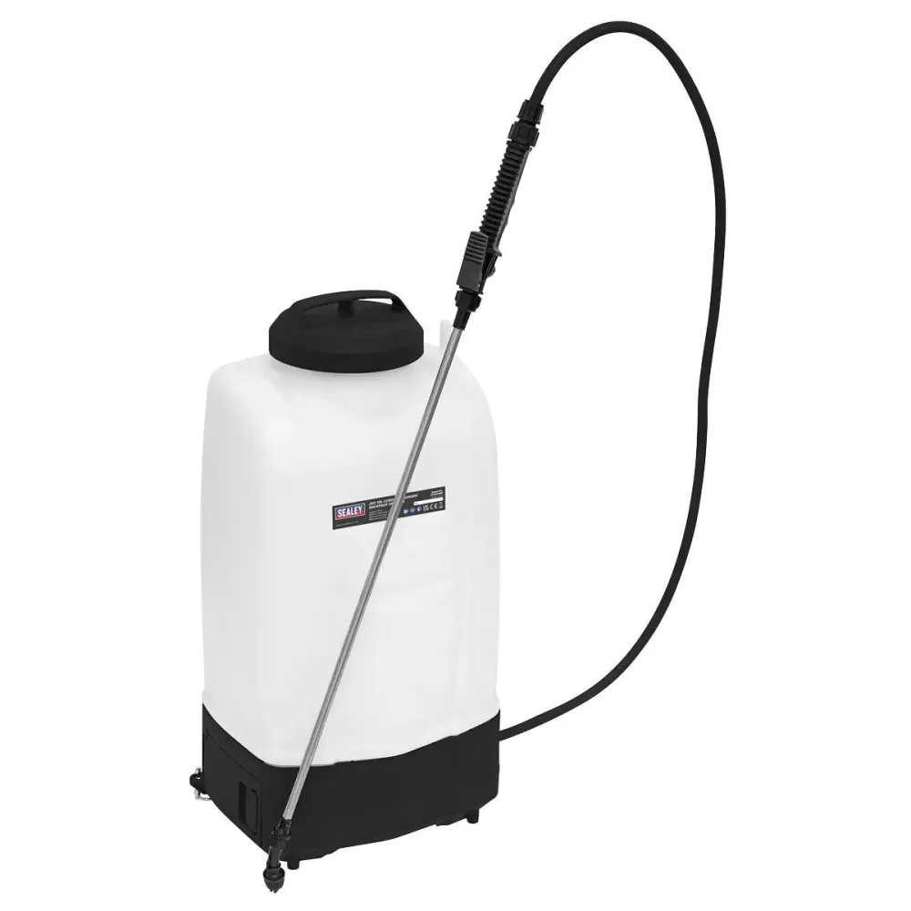 Sealey CP20VGBSKIT 20V Garden Backpack Sprayer 15L 2 Batteries & Charger
