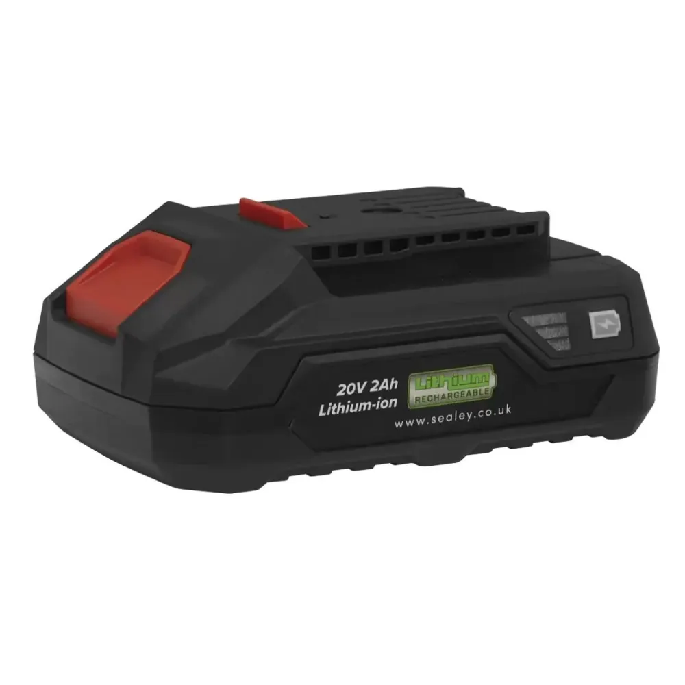 Sealey CP20VIDKIT1 20V 1/4"Hex Drive Impact Driver Kit 1 x 2Ah Battery & Charger pour motards voyageurs