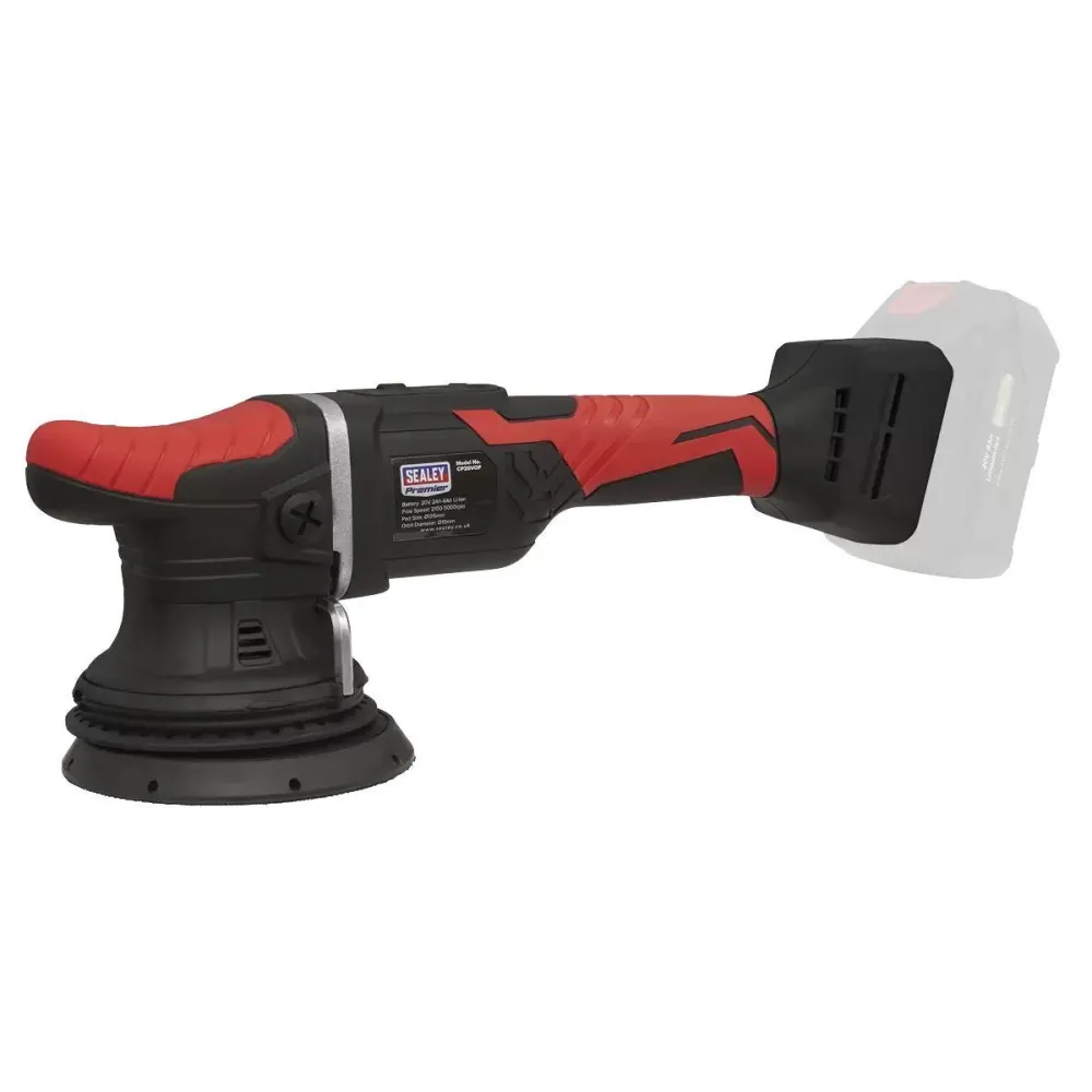 Sealey CP20VOPKIT2 20V Orbital Polisher 125mm Kit 2 Batteries & Charger