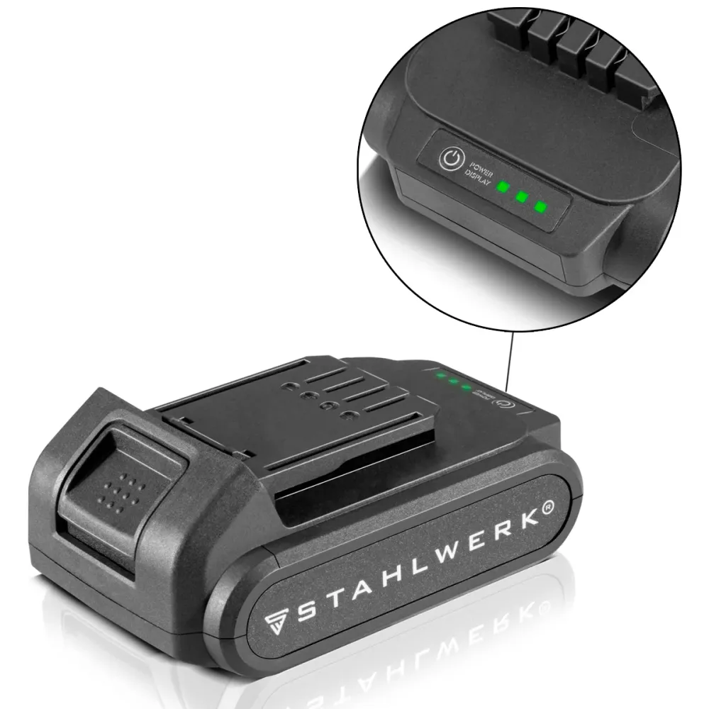 Support GPS moto 20 V Batterie 2 Ah Li-ion