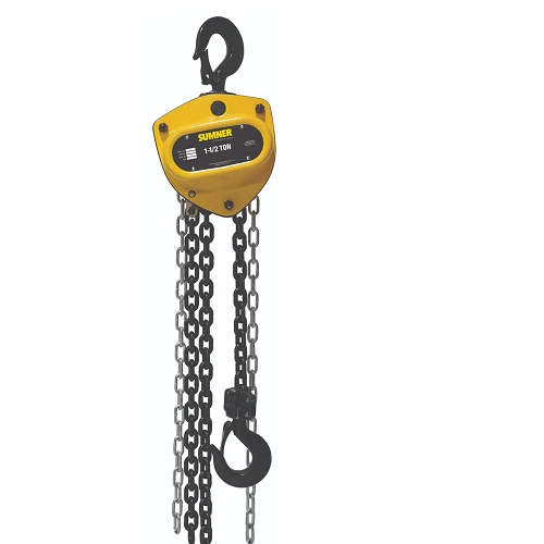 20 Feet Chain Fall 1-1/2 Ton Chain Hoist Lift PCB150C20