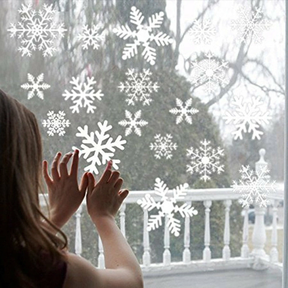 Stickers de noël - flocons de neige - Compatible Universelle