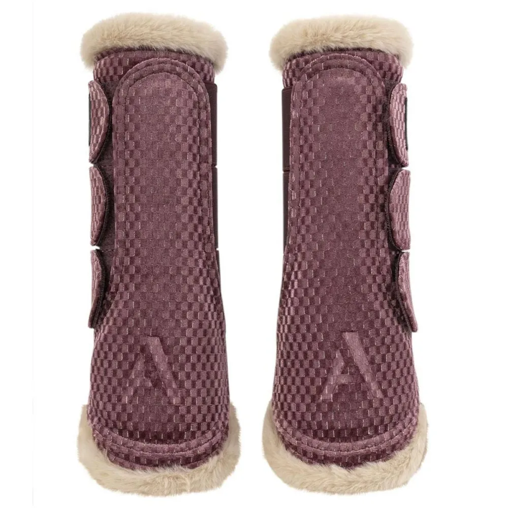 ANKY Dressage Boots Check En velours ATB25005 Mellow Mauve Coffre rigide 45L