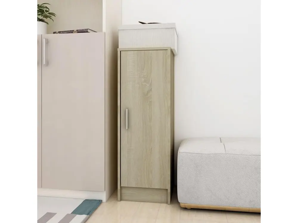 Bâche de protection Armoire à chaussures Chêne Sonoma 32x35x92 cm Aggloméré