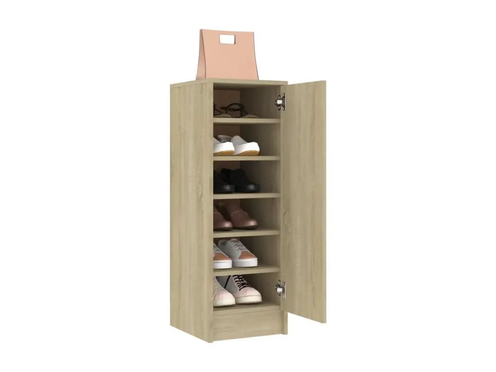 Bâche de protection Armoire à chaussures Chêne Sonoma 32x35x92 cm Aggloméré