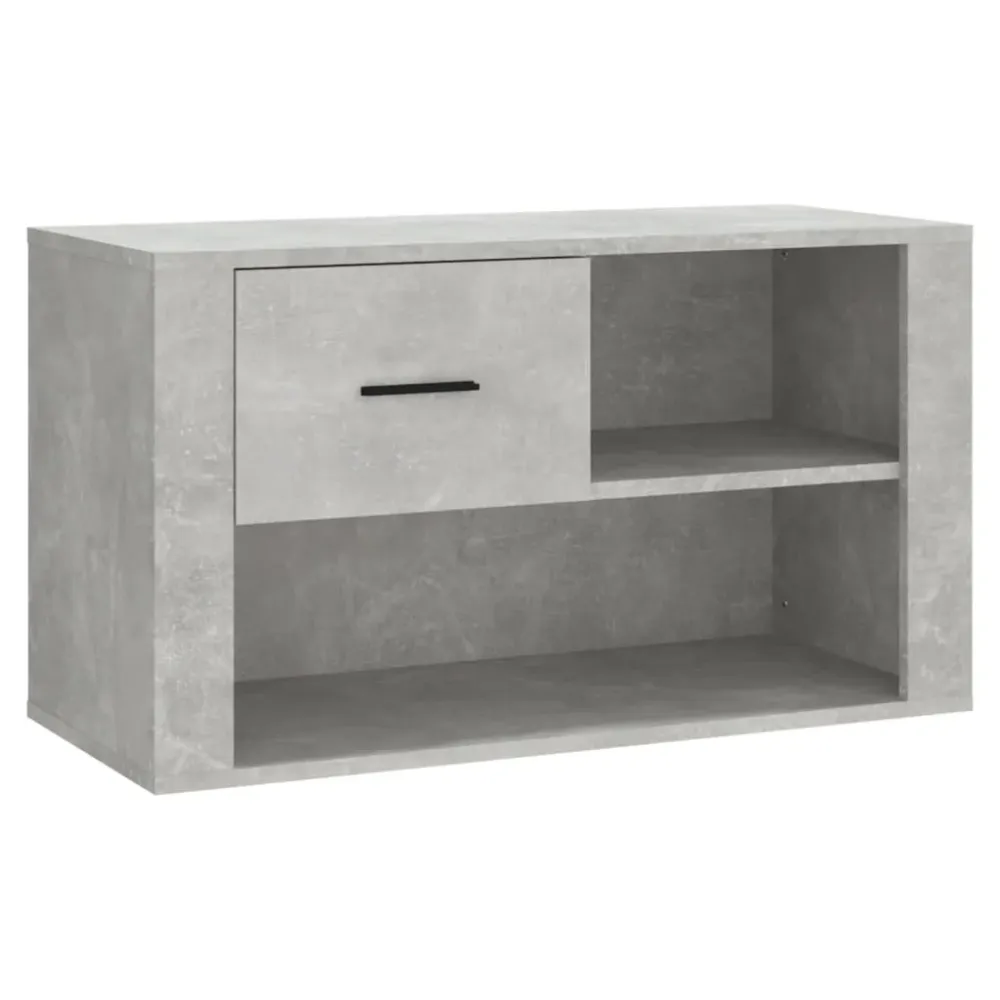 Bâche de protection Armoire à chaussures range chaussures rangement meuble entrée couloir salon 80 x 35 x 45 cm bois d'ing...