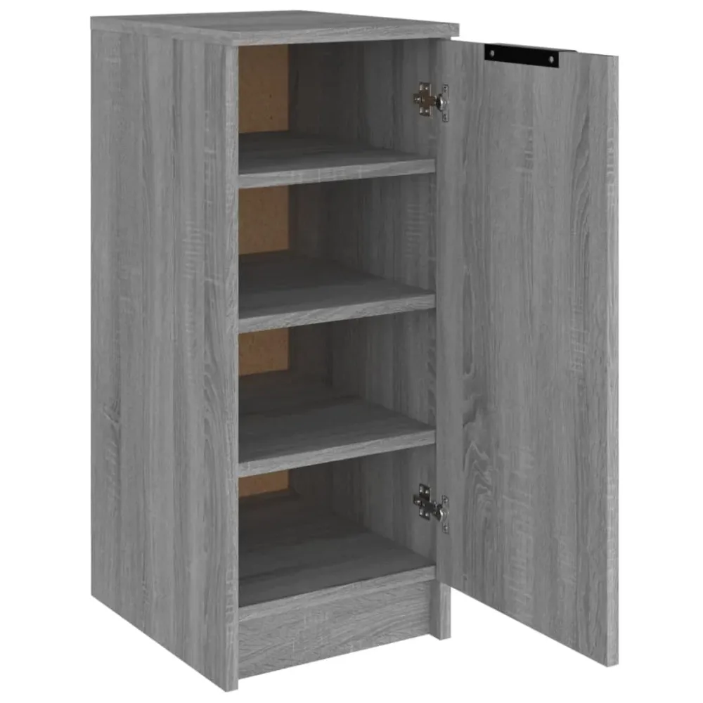 Bâche de protection Meuble à chaussures sonoma 30 x 35 x 70 cm bois d'ingénierie gris 02_0043423