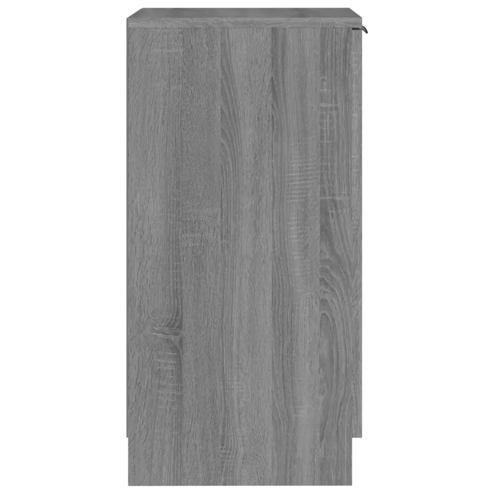 Bâche de protection Meuble à chaussures sonoma 30 x 35 x 70 cm bois d'ingénierie gris 02_0043423