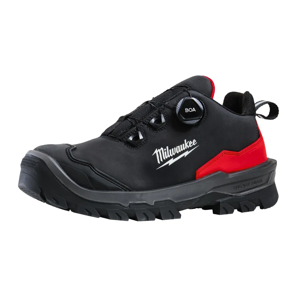 Bâche de protection Milwaukee Armourtred S3S Chaussures de sécurité noires - T. 47