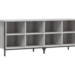 Certifié CE Armoire à chaussures sonoma gris 131x35x50 bois d'ingénierie