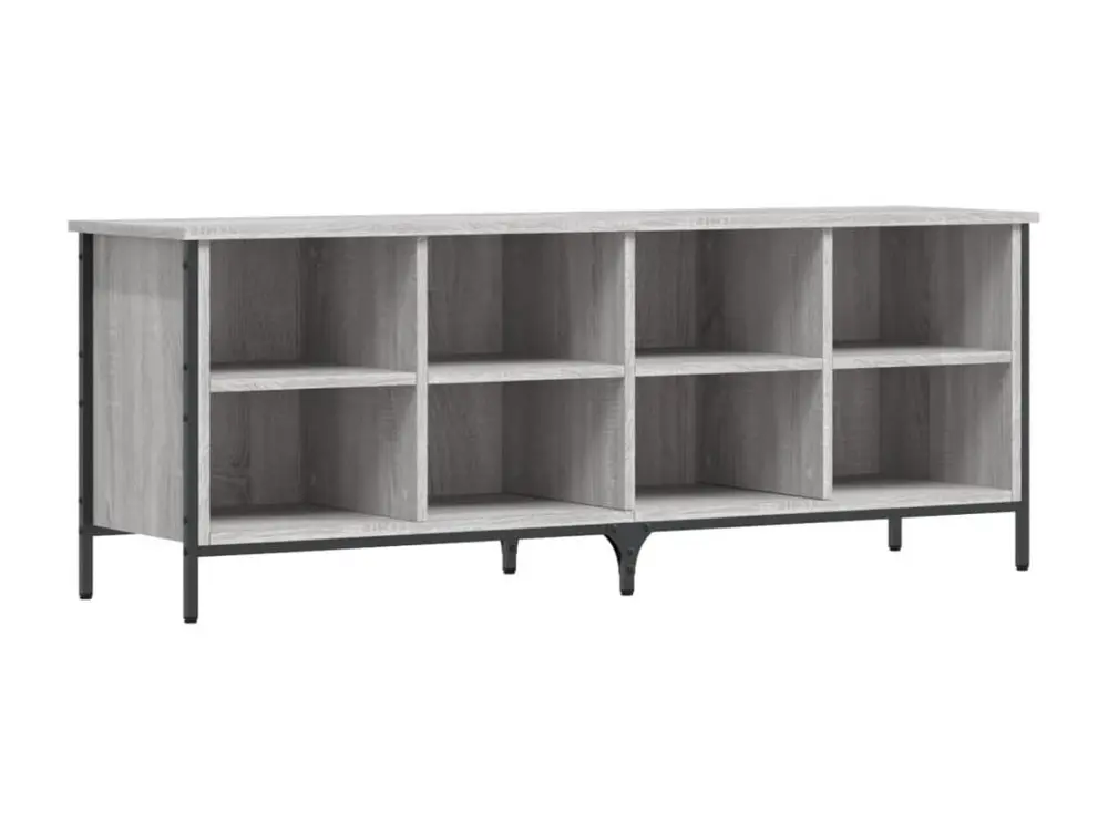 Certifié CE Armoire à chaussures sonoma gris 131x35x50 bois d'ingénierie
