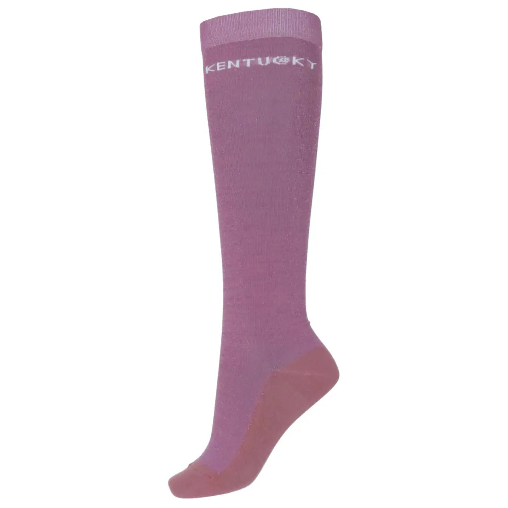 Kentucky Chaussettes Glitter Tendre Rose