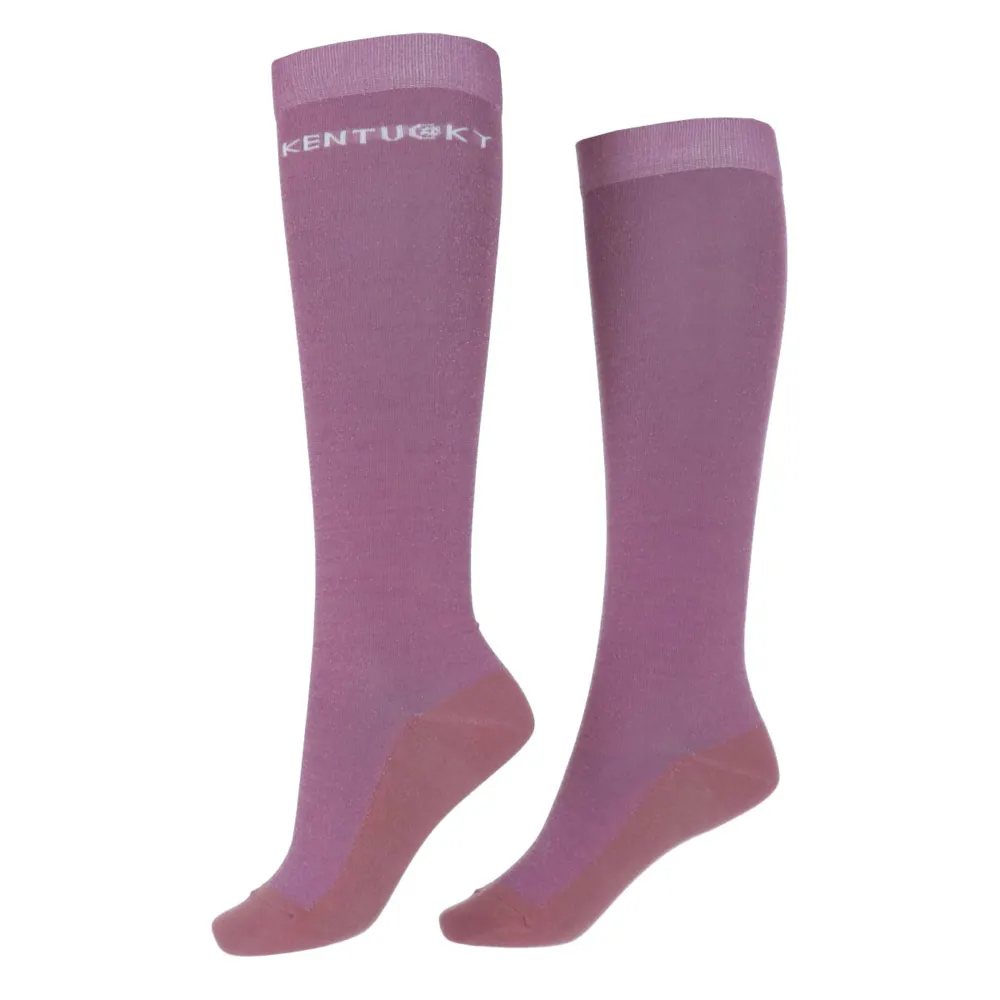 Kentucky Chaussettes Glitter Tendre Rose