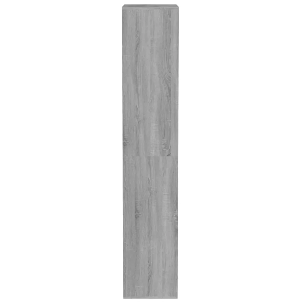 Meuble à chaussures sonoma 54 x 34 x 183 cm bois d'ingénierie gris 02_0043425