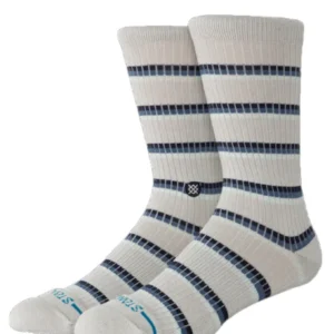 Multistripe Ribbed Crew