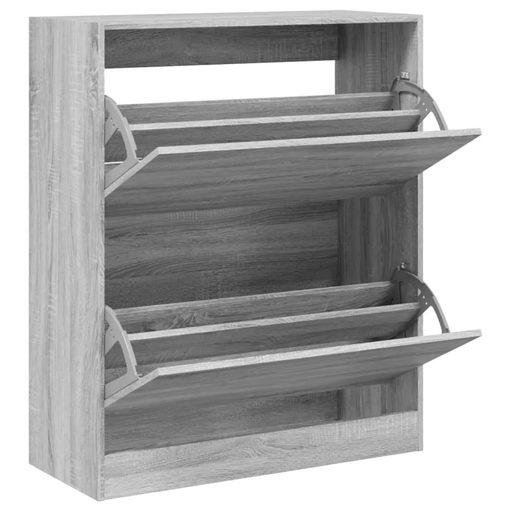 Protection pare-brise Armoire à chaussures range chaussures rangement meuble entrée couloir salon sonoma 80 x 34 x 96,5 cm...