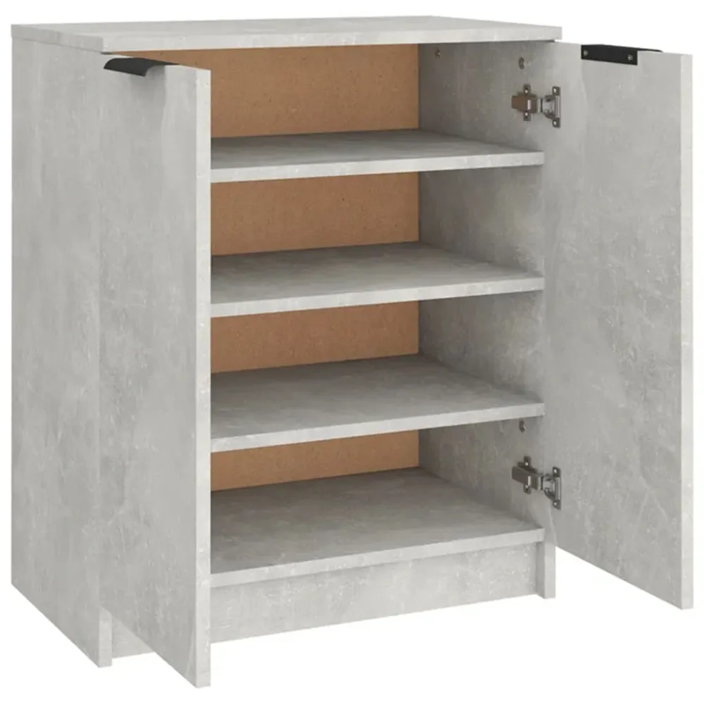 Étui de selle Armoire à chaussures range chaussures rangement meuble entrée couloir salon 59 x 35 x 70 cm bois d'ingénieri...