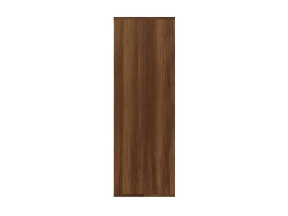 Étui de selle étagère à chaussures Chêne marron 54x34x100,5cm Bois ingénierie