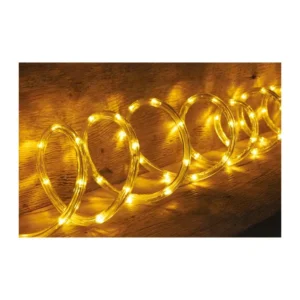 Guirlande Lumineuse Intérieur et Extérieur Tube 24 m 432 LED Blanc doux et 8 jeux de lumière