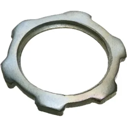 3/4 Inch Metal Threaded Conduit Locknut Electrical Box Connections 402