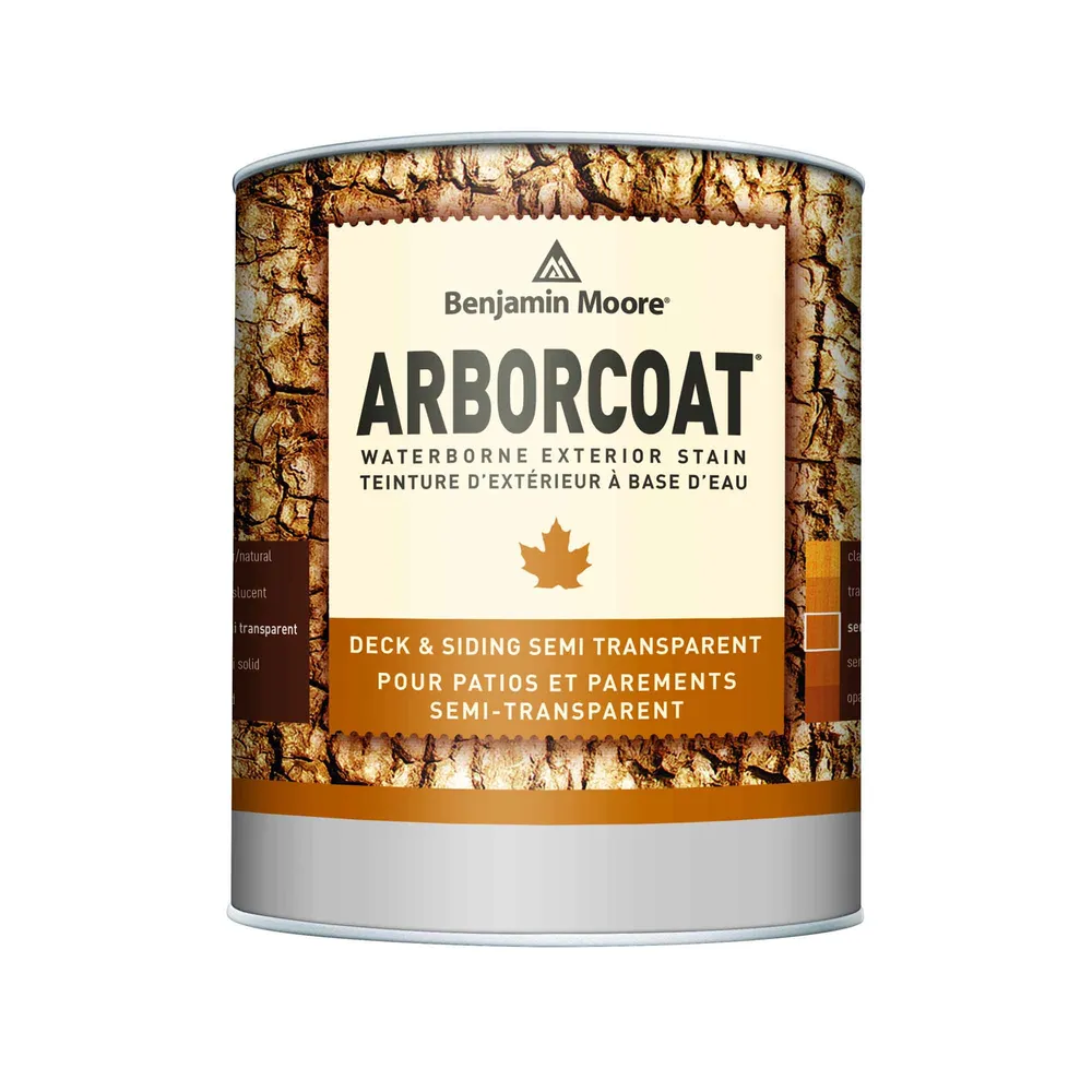 Teinture d’extérieur Arborcoat semi-transparente base jaune, 236 ml