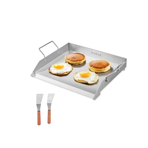 18x16 inch Inoxydable Steel Griddle Camping Tailgating Party