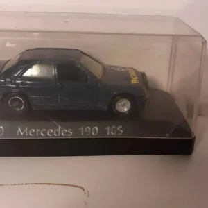 Amortisseur arrière Mercedes 190 16S bleue (avec publicité Monroe sur le capot)