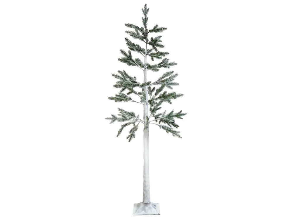Arbre décoratif LED d'extérieur 180 cm blanc ALBIONI pour remplacement usure