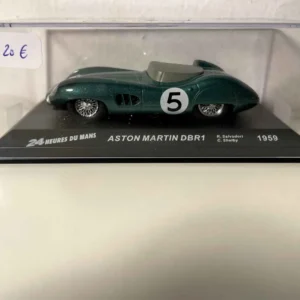 Aston Martin DBR1 verte numéro 5 - 24 heures du Mans Compatible avec Honda CRF250