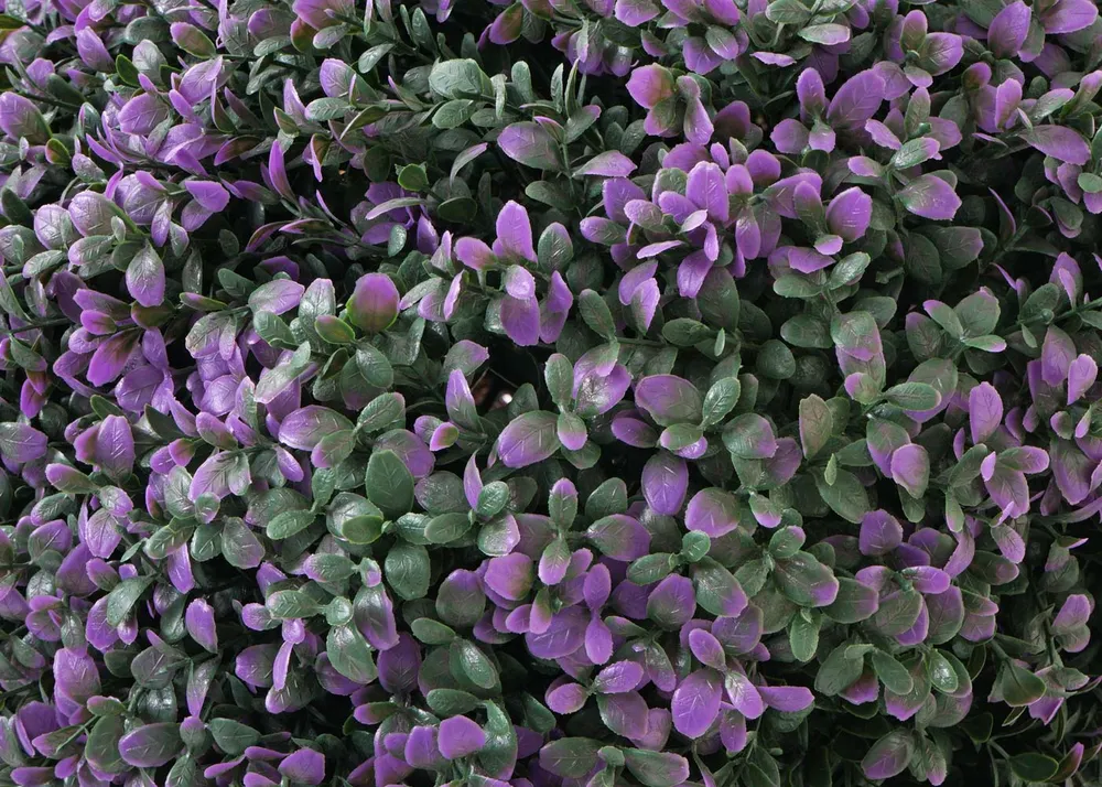Boule de buis artificiel en topiaire plante décorative pour extérieur diamètre 55 cm violet 04_0006010 par Akrapovič