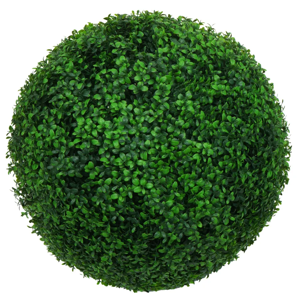 Buis artificiel boule de buis plante décorative diamètre 55 cm vert 04_0006009 avec joints neufs