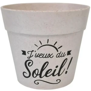 Cache pot en bambou J'veux du soleil pour quads utilitaires