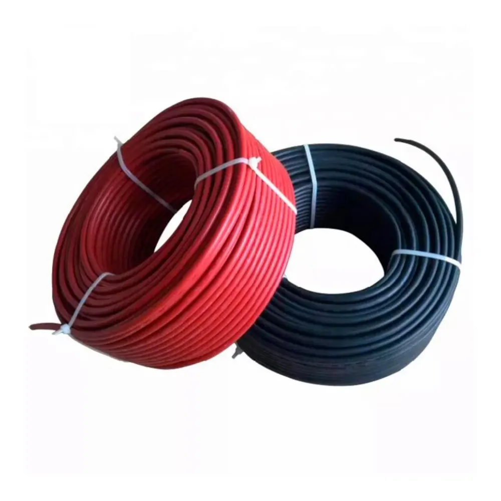 Câble photovoltaïque noir 10 mm² type PV1-F avec Garantie Constructeur
