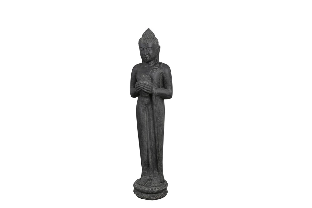 Certifié OEM Bouddha debout 150 cm "bol"