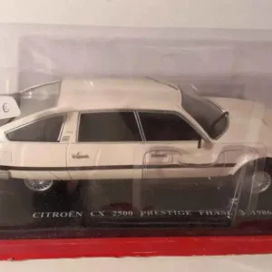 Certifié OEM Citroën CX 2500 Prestige phase 2 blanche de 1986 (échelle 1/24ème)