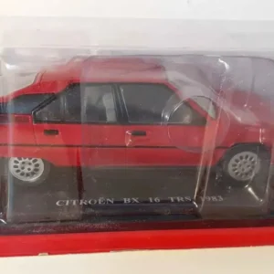 Certifié OEM Citroën BX 16 TRS rouge de 1983 (échelle 1/24ème)