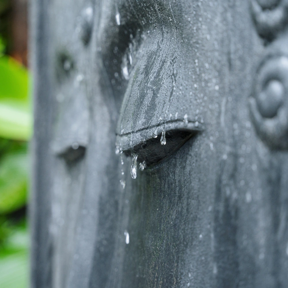 Certifié OEM Mur d'eau visage de bouddha 155cm