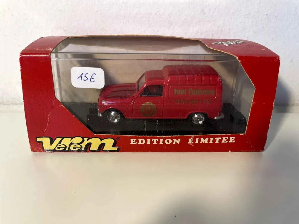 Certifié OEM Renault 4F6 rouge avec la publicité TOUT L'UNIVERS (Vérem)