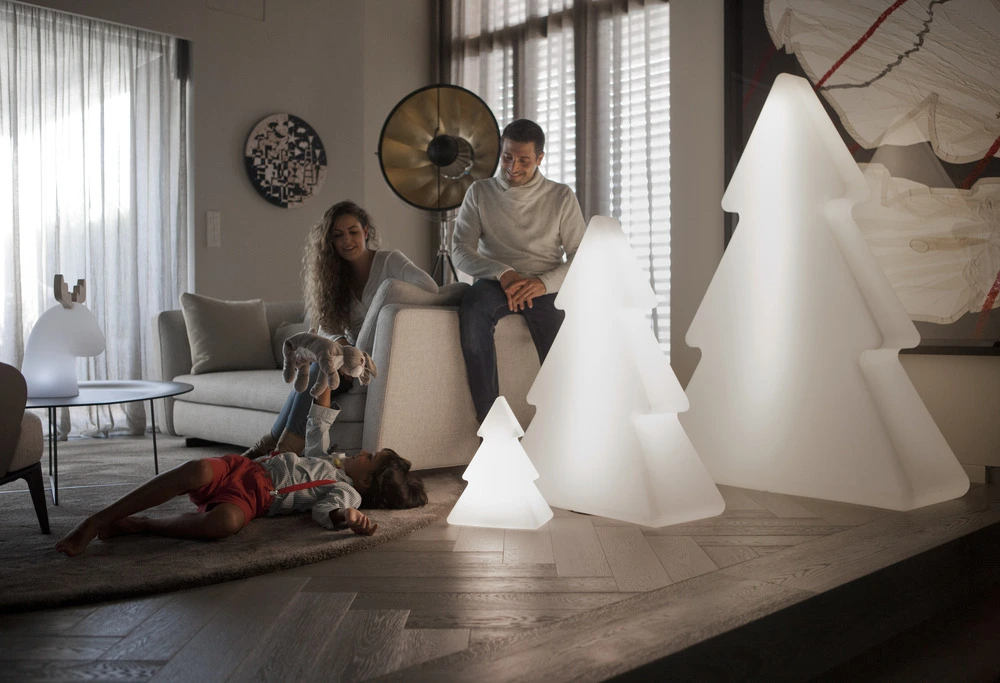 Certifié OEM Sapin lumineux d'extérieur 100cm Outdoor lumière froide