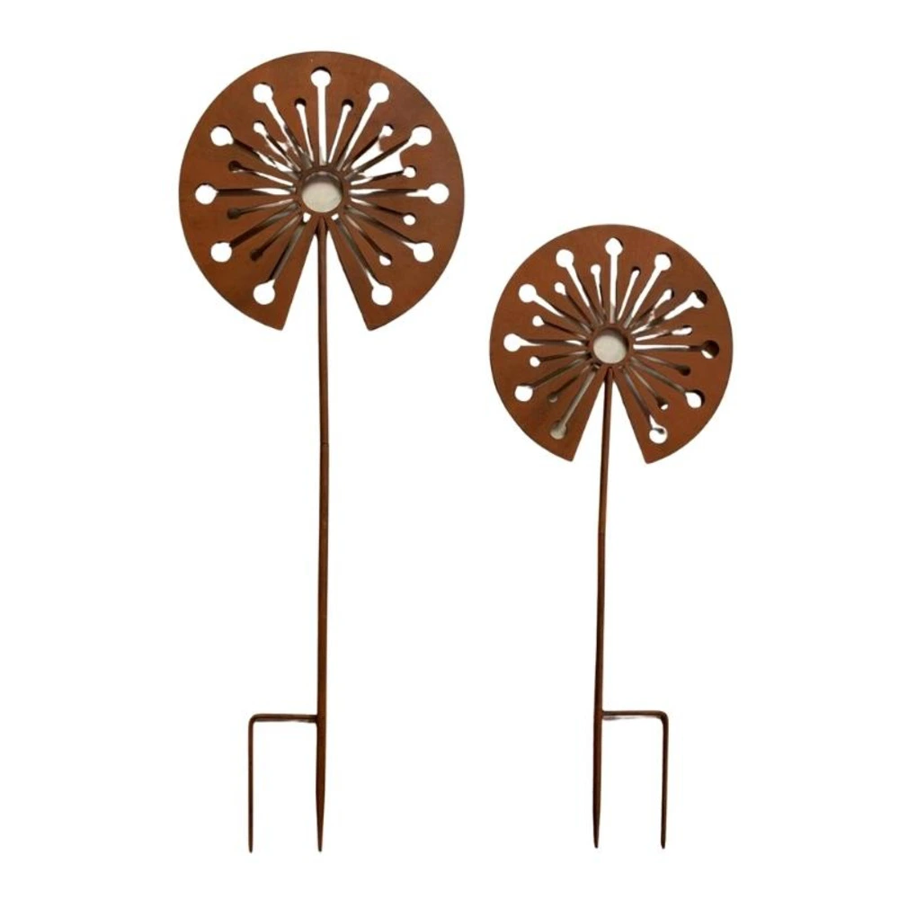 Chaîne de transmission Ensemble 2 tuteurs fleurs 33x91cm