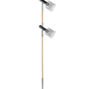 Chaîne de transmission 2 Light Floor Lamp Translucide Shades OWENS