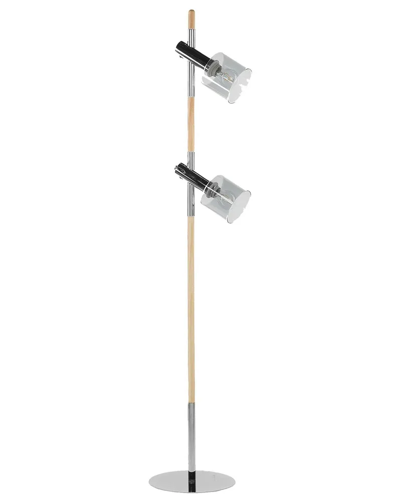 Chaîne de transmission 2 Light Floor Lamp Translucide Shades OWENS