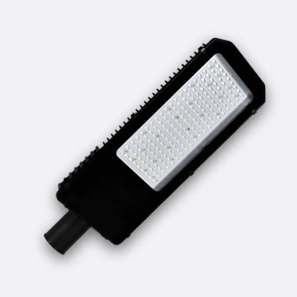 Dispositif d'éclairage public noir LED 200W Harlem OSRAM 135 lm/W pour quads utilitaires