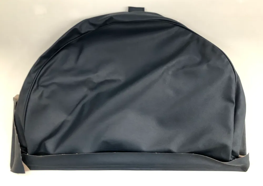 Disque de frein perforé Austin-Healey BN6/7 spare wheel cover.